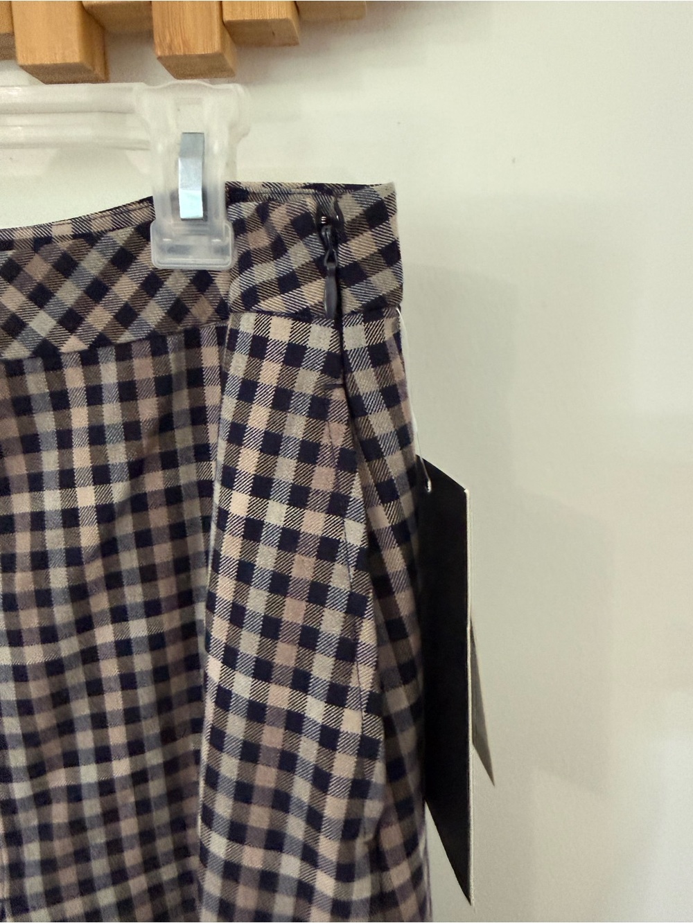 NWT Tuckernuck English Check Phoebe Riding Skirt Size 6 - Picture 8 of 14